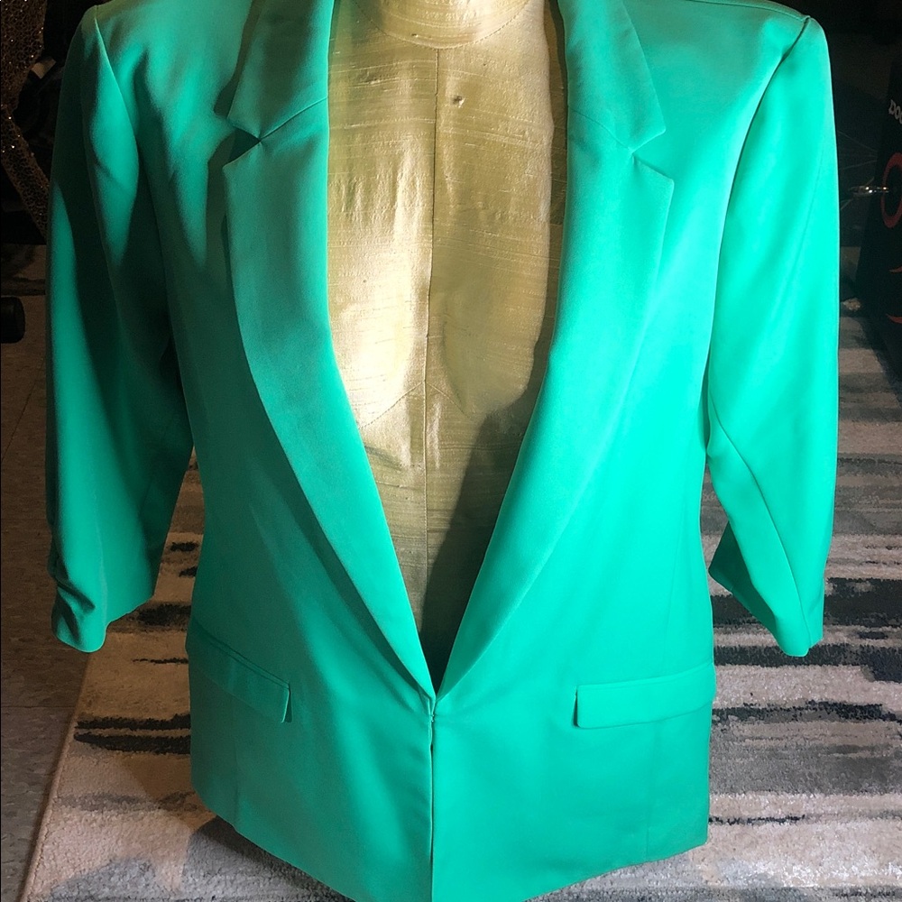 INC International Concepts Emerald Jacket